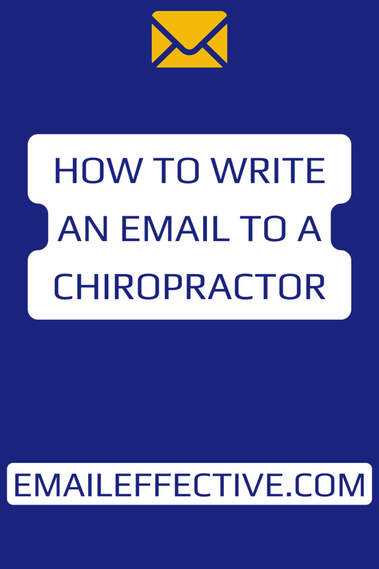 How to Write an Email to A Chiropractor