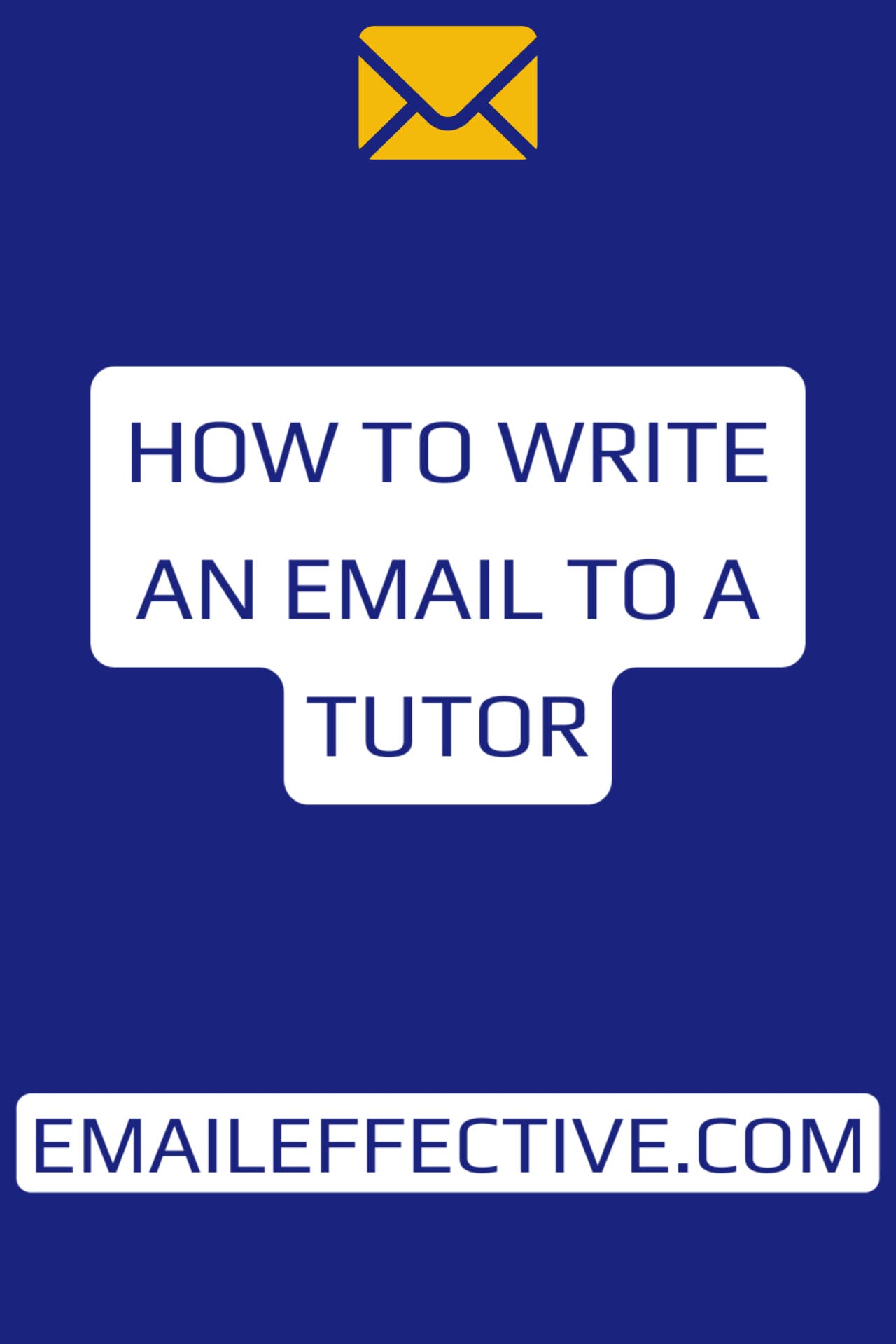 How to Write an Email to a Tutor