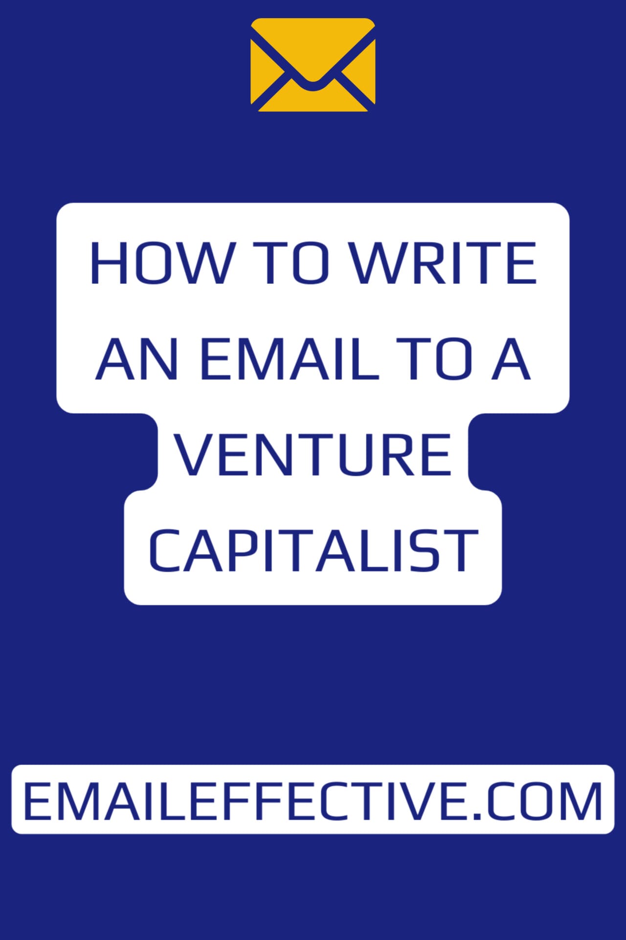 How to Write an Email to a Venture Capitalist